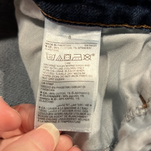 Old Navy Extra High-Rise Jeans, size 8 - Picture 4 of 7